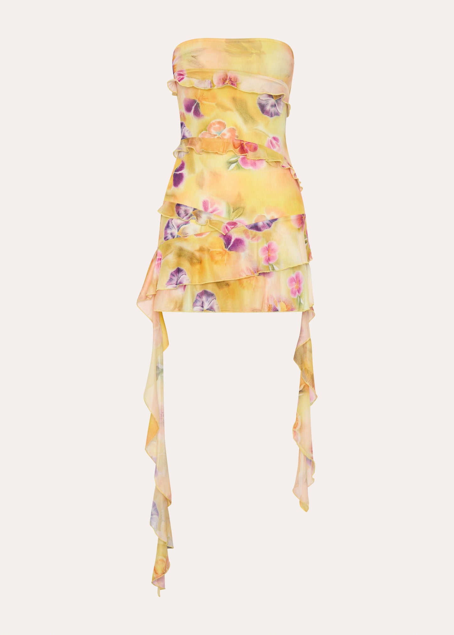 Macey Mini Dress - Sunburst Floral