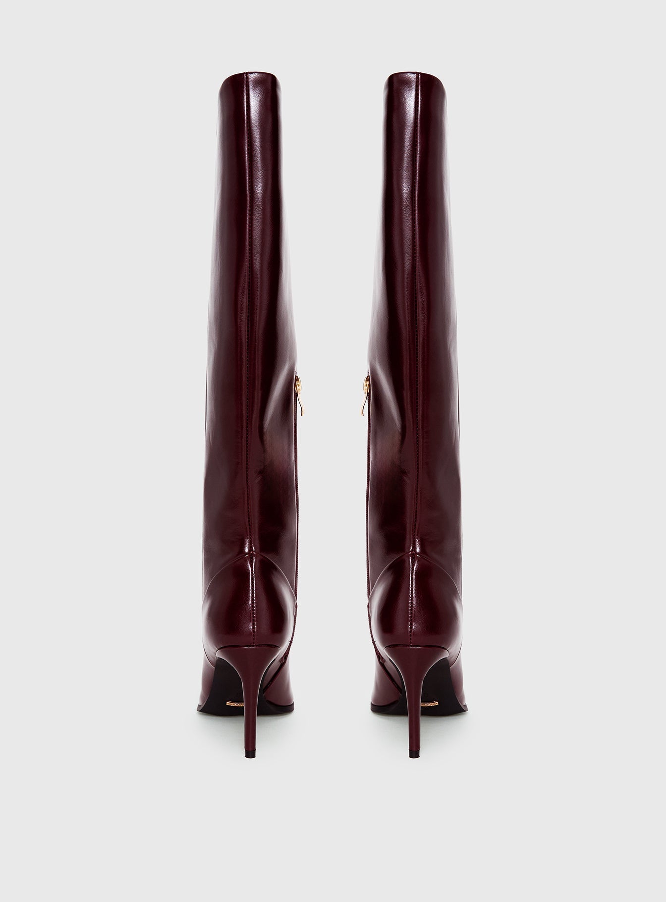 Billini Yasma Knee High Boots Berry Shine