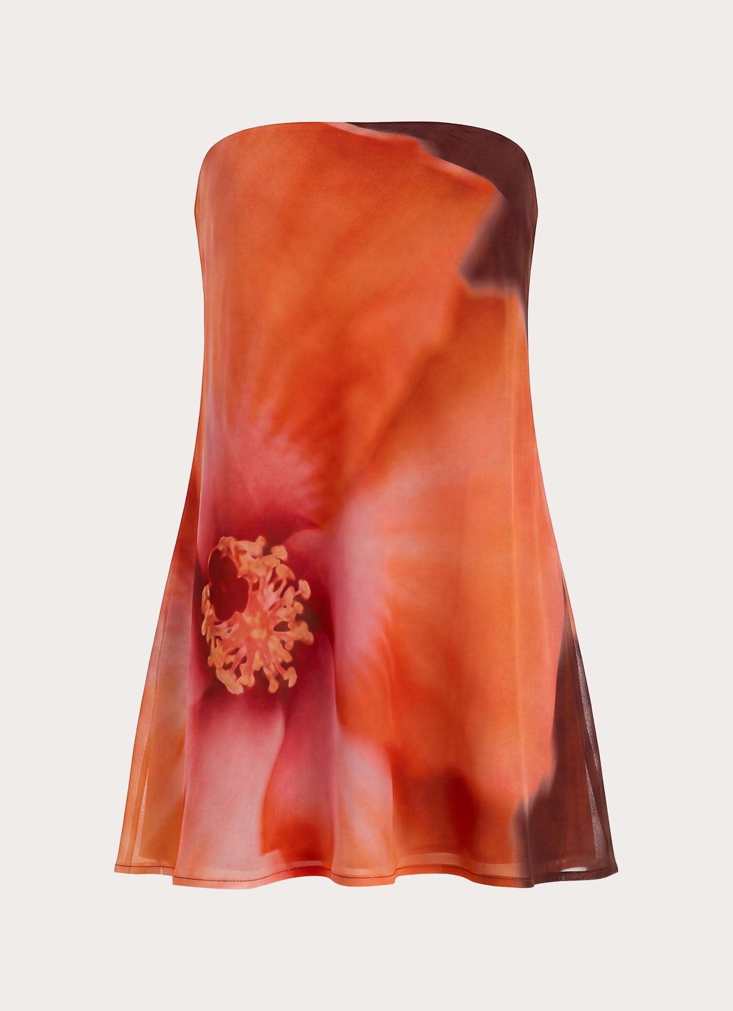 Marcita Mini Dress - Chocolate Blossom