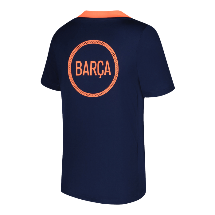 Barcelona Pre-Match Soccer Jersey 2025/26 Orange&Black