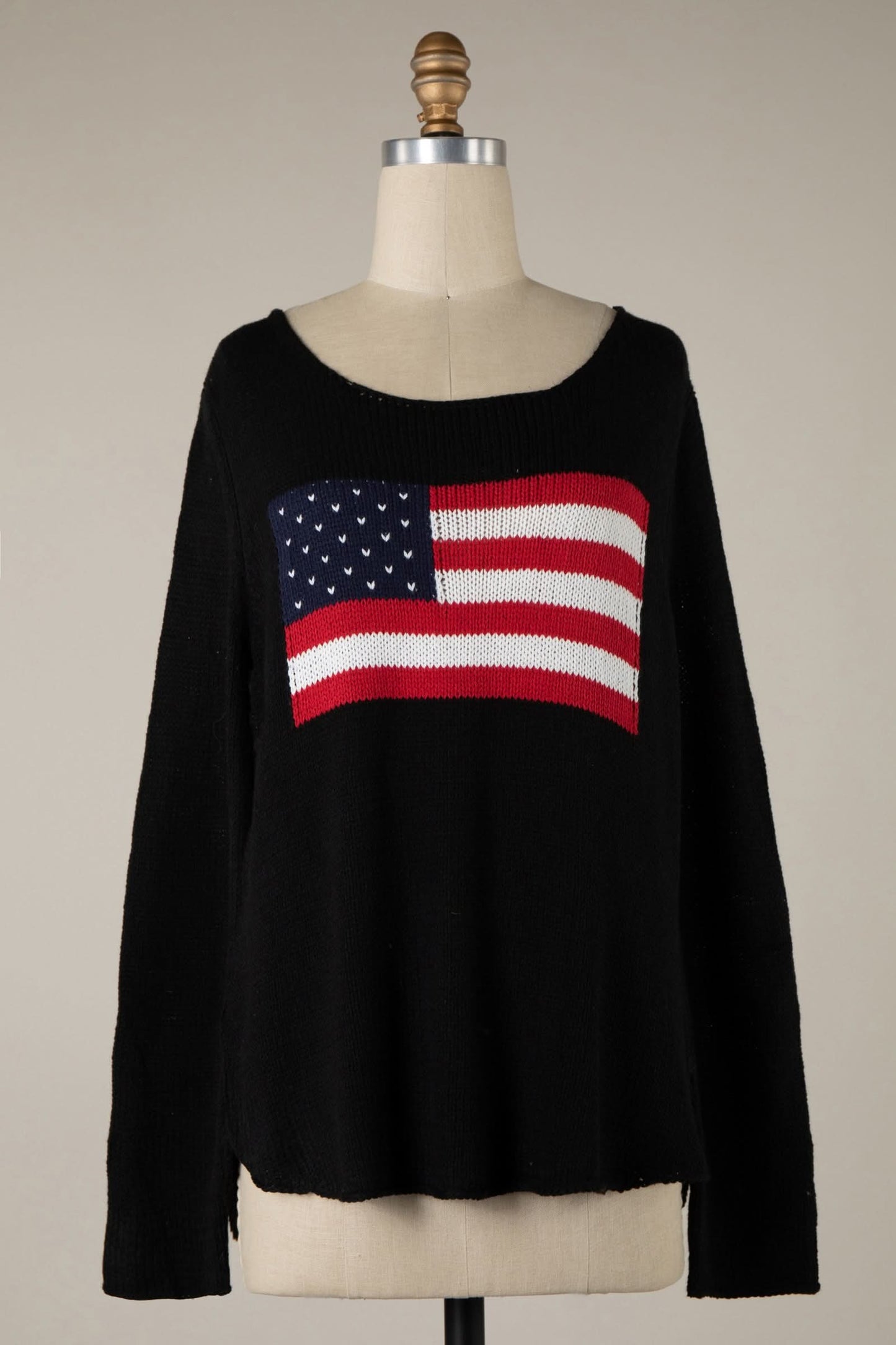 Miss Americana Black Flag Sweater