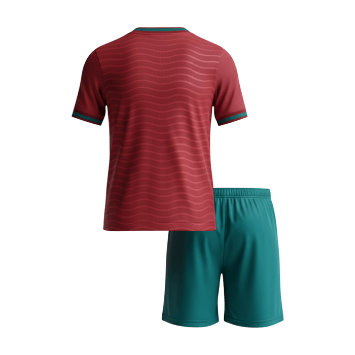 Kids Portugal Home Soccer Kits World Cup 2026