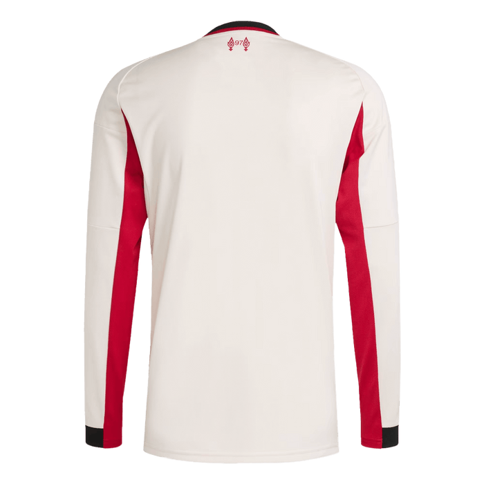 Liverpool Away Long Sleeve Soccer Jersey 2025/26