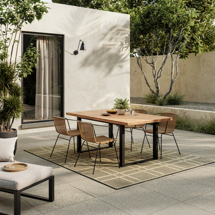 The Rug Corner Nourison Home Nourison Home - Horizon Indoor/Outdoor Charcoal Area Rug HOZ04