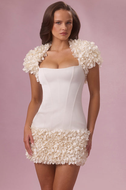 Cropped Bolero  in Pearl