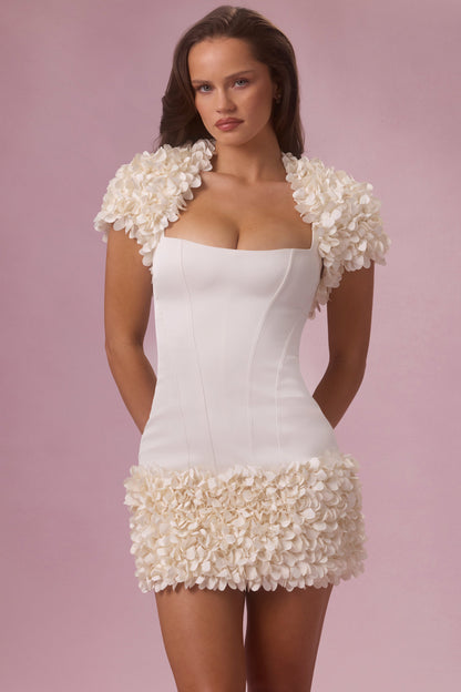 Cropped Bolero  in Pearl