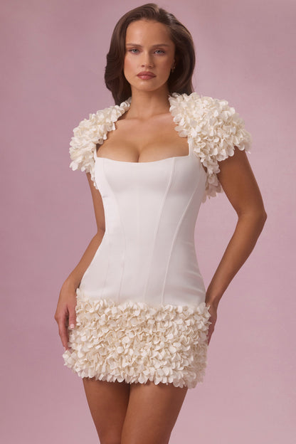 Cropped Bolero  in Pearl
