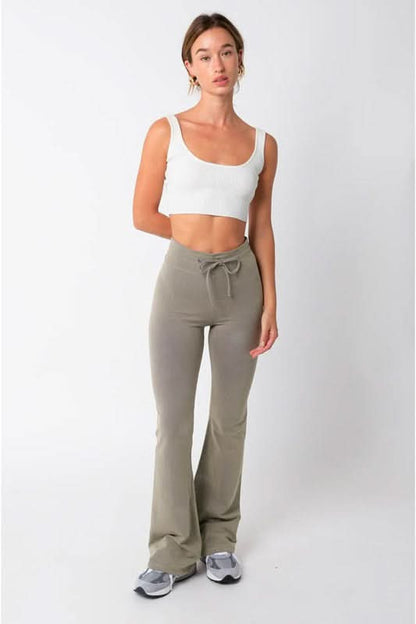 On The Go Sage Flare Yoga Pants