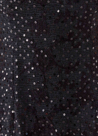 Vision Sequin Mini Dress - Black