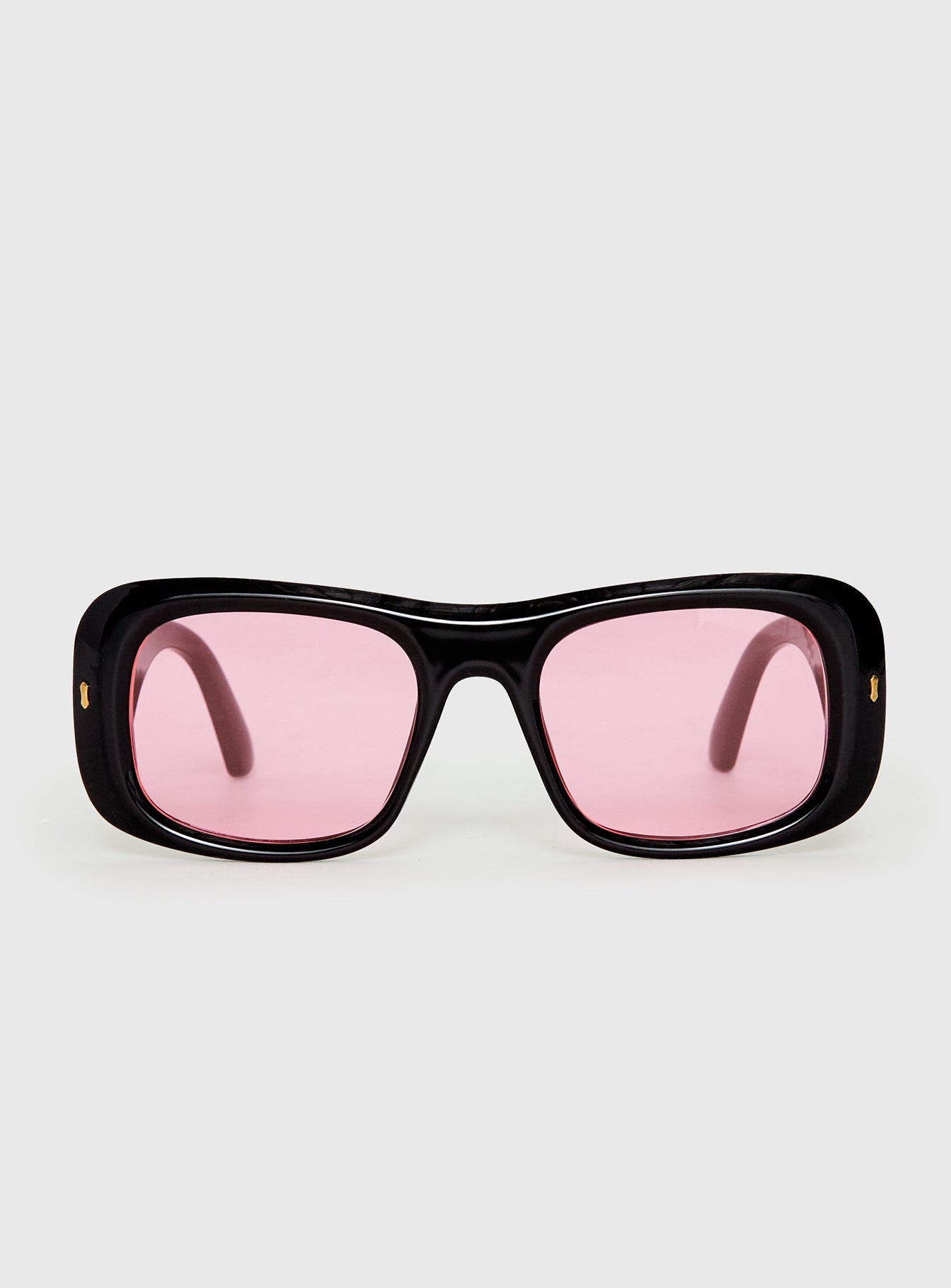 Amena Oversized Sunglasses Black / Pink