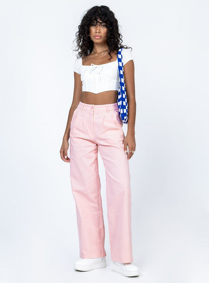 Archer Pants Corduroy Pink