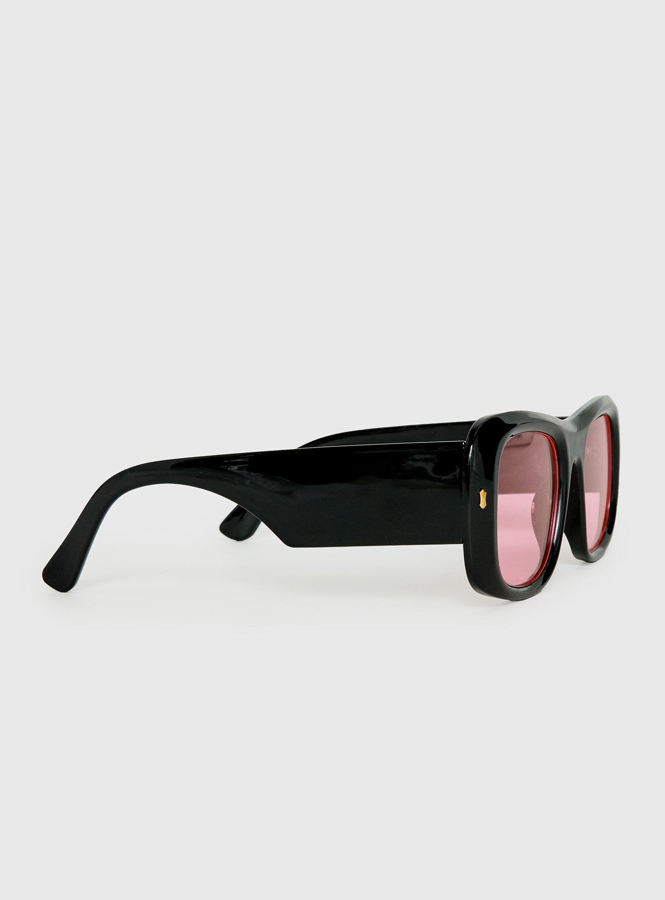 Amena Oversized Sunglasses Black / Pink