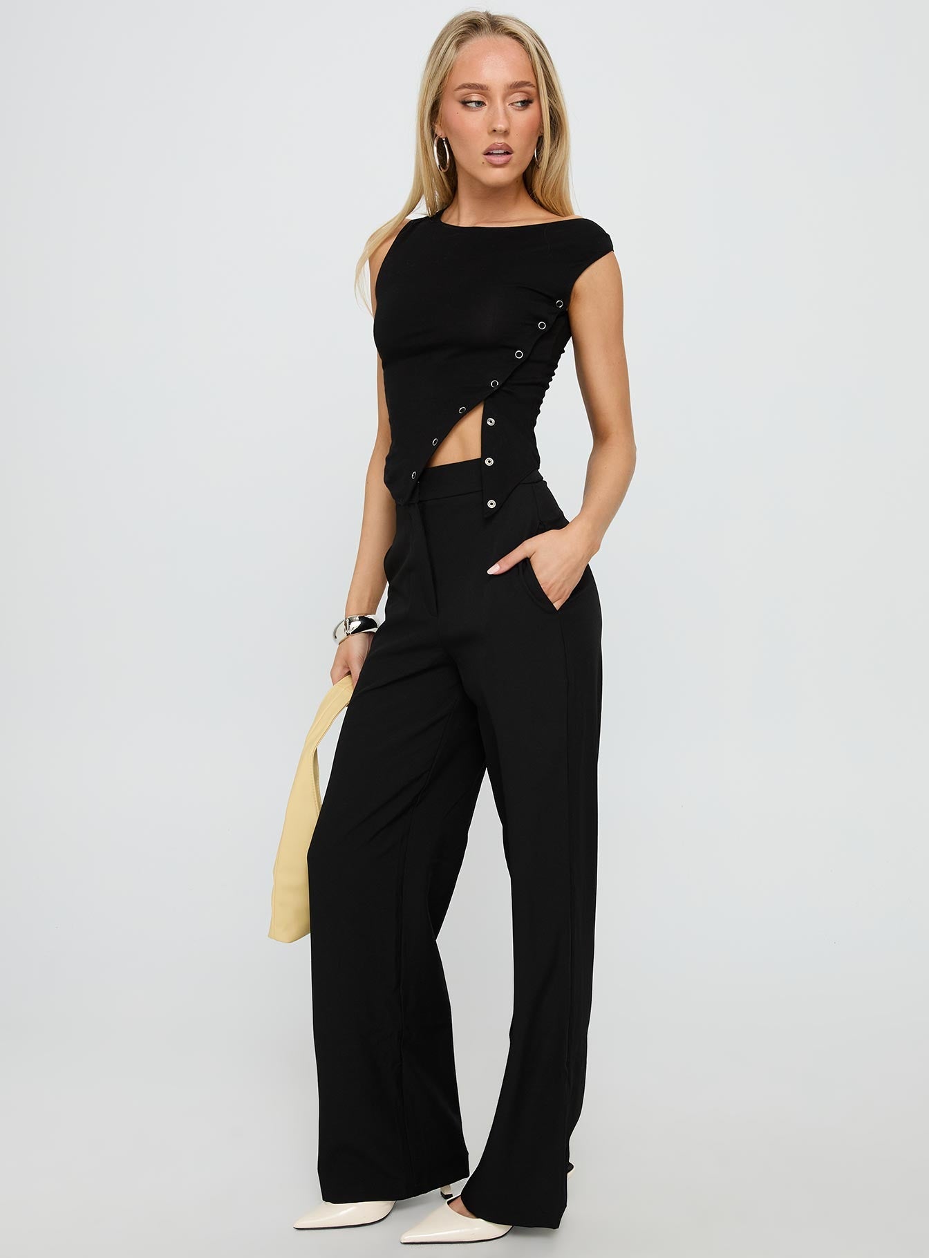 Burnette Pants Black Petite