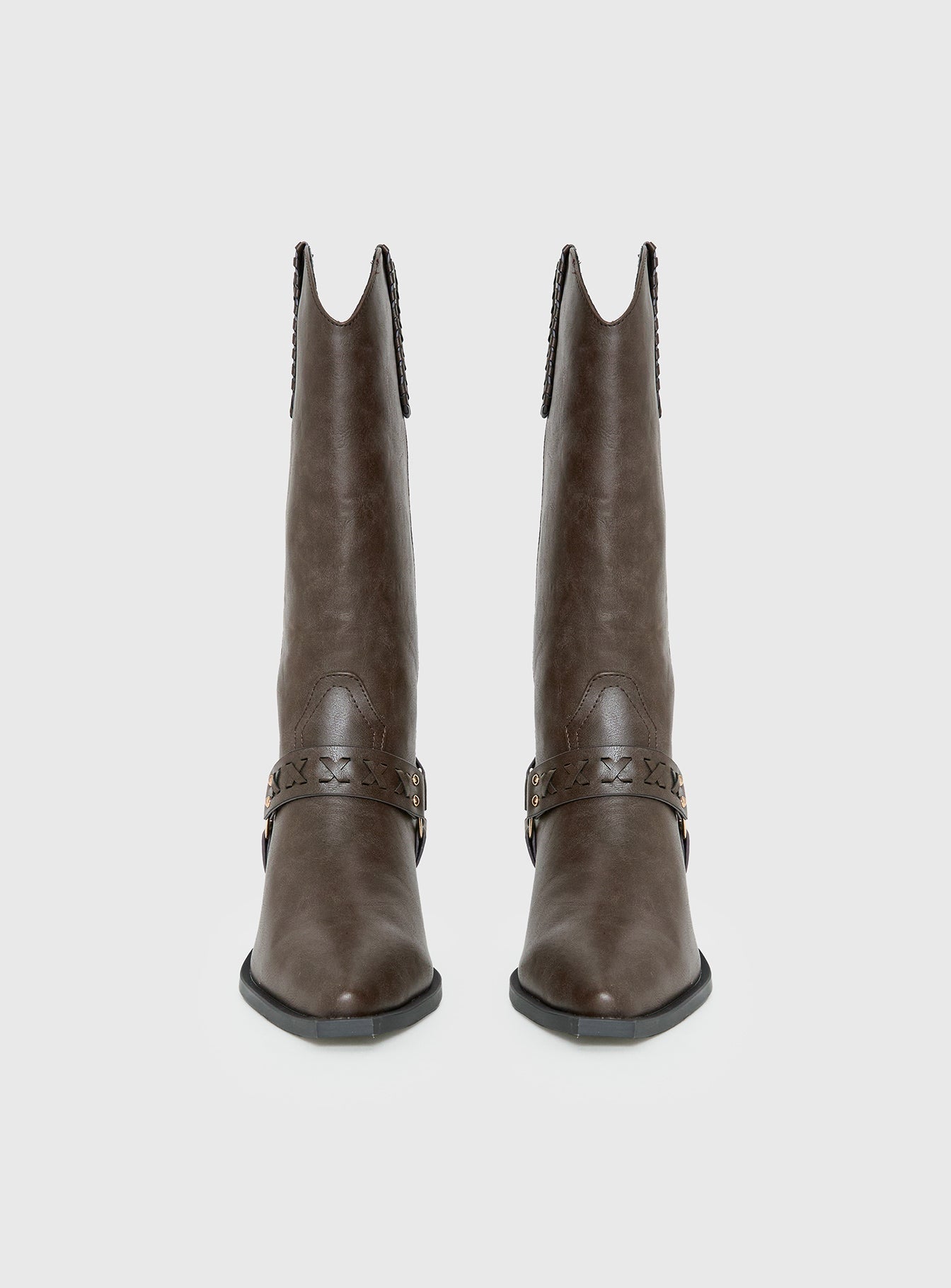 Billini Eldora Cowboy Boots Brown