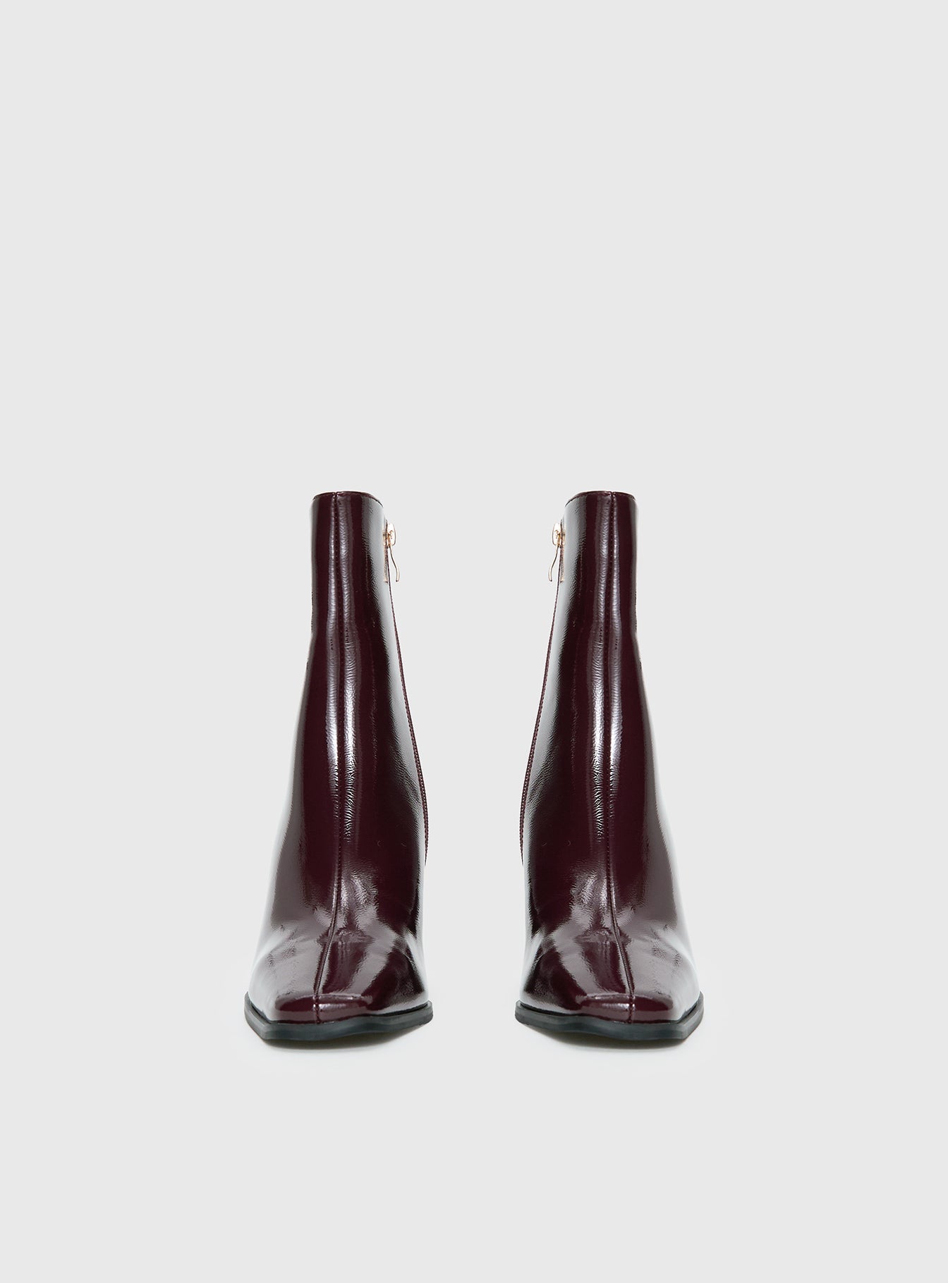 Billini Wez Boots Mulberry Crinkle Patent
