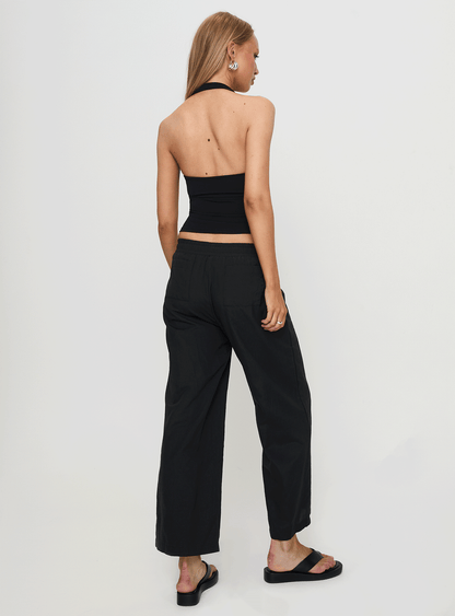 Beach House Pants Black