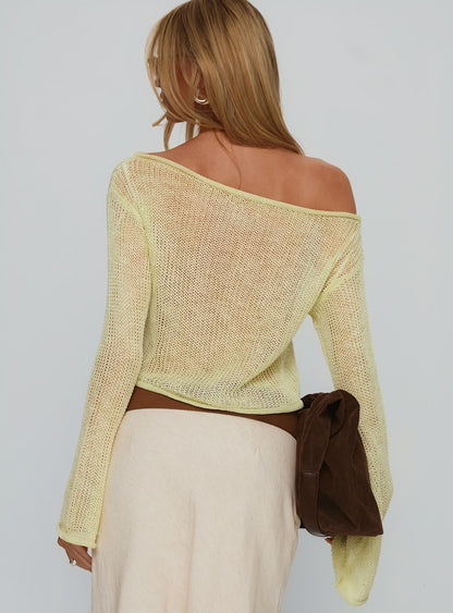Cafe Pari Sweater Lemon