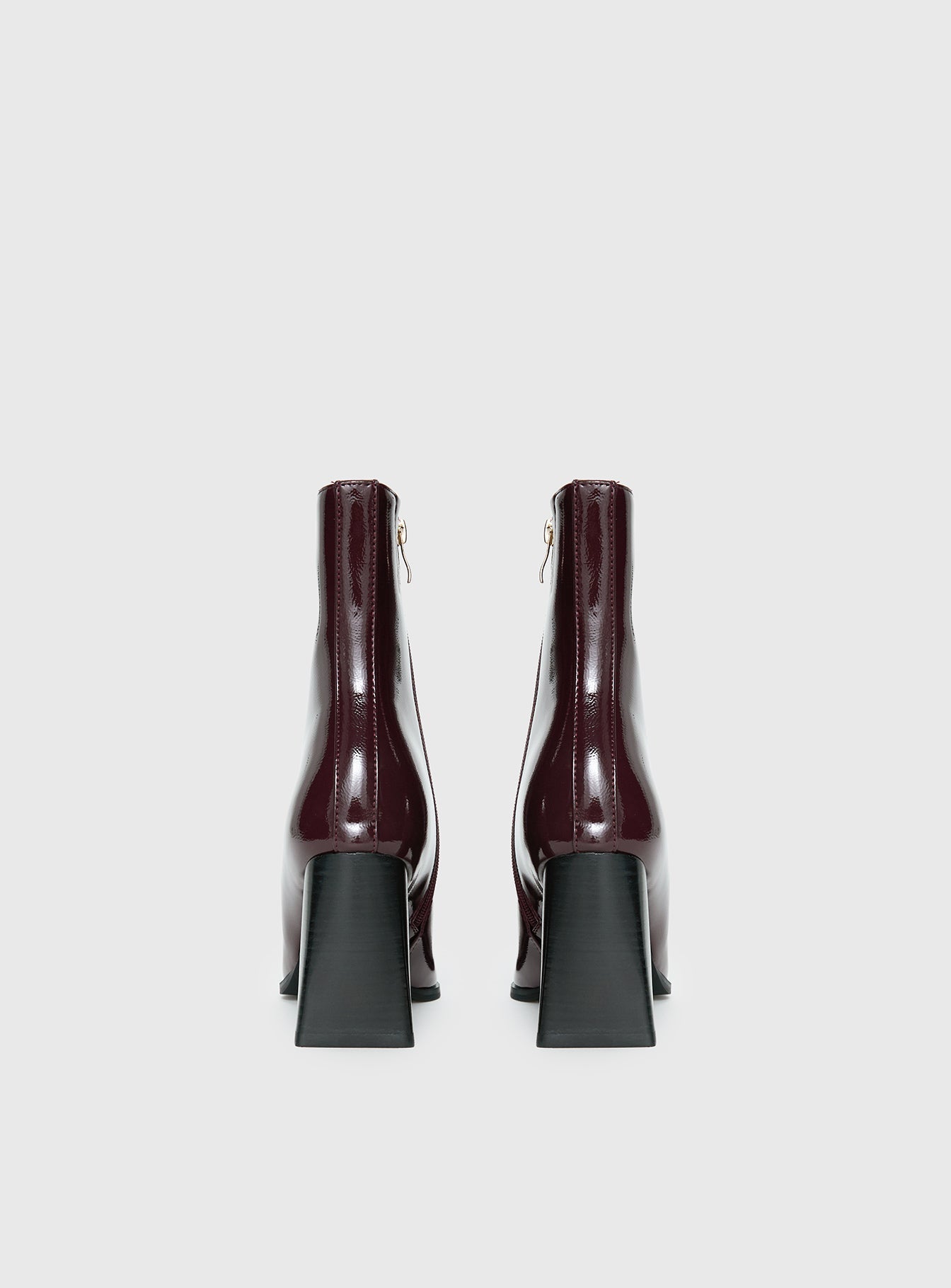 Billini Wez Boots Mulberry Crinkle Patent