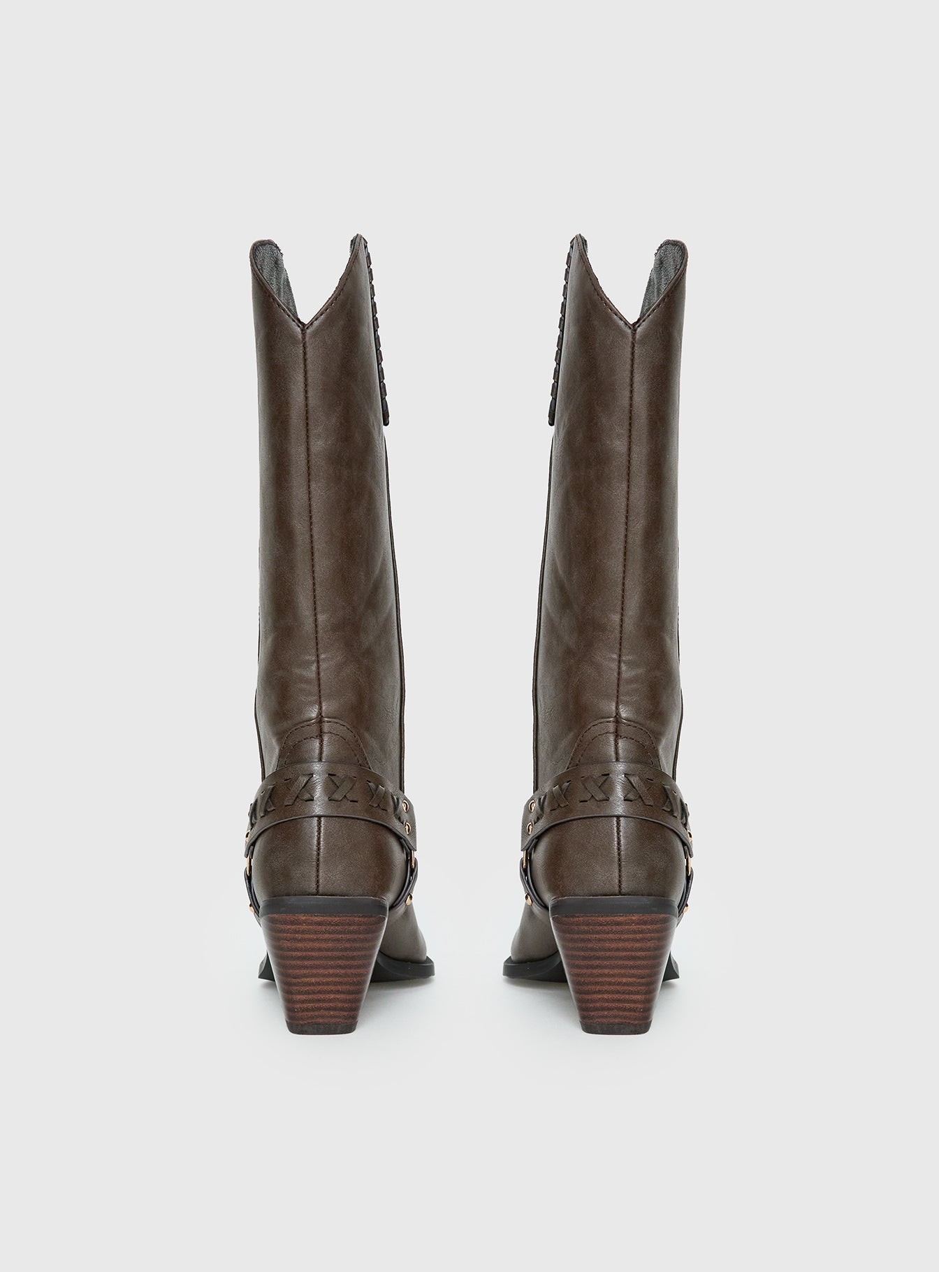 Billini Eldora Cowboy Boots Brown