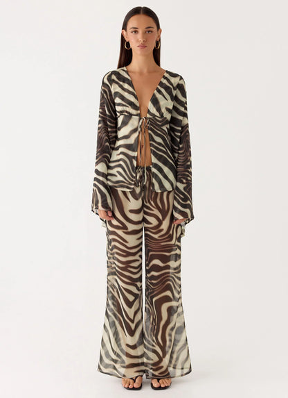 Chaty Top - Zebra