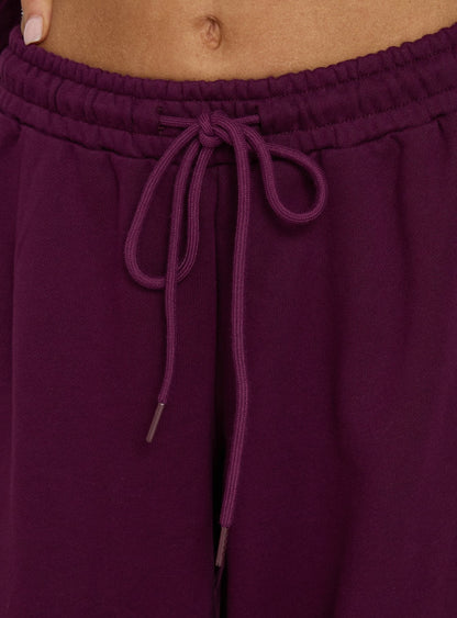 All Day Straight Leg Sweatpants Plum