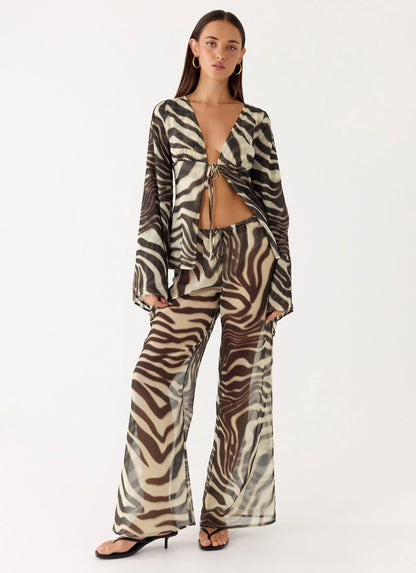 Chaty Top - Zebra