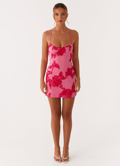 Alivia Micro Mini Dress - Pink