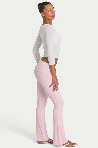 ButterCloud™ Flared Leggings in Blush