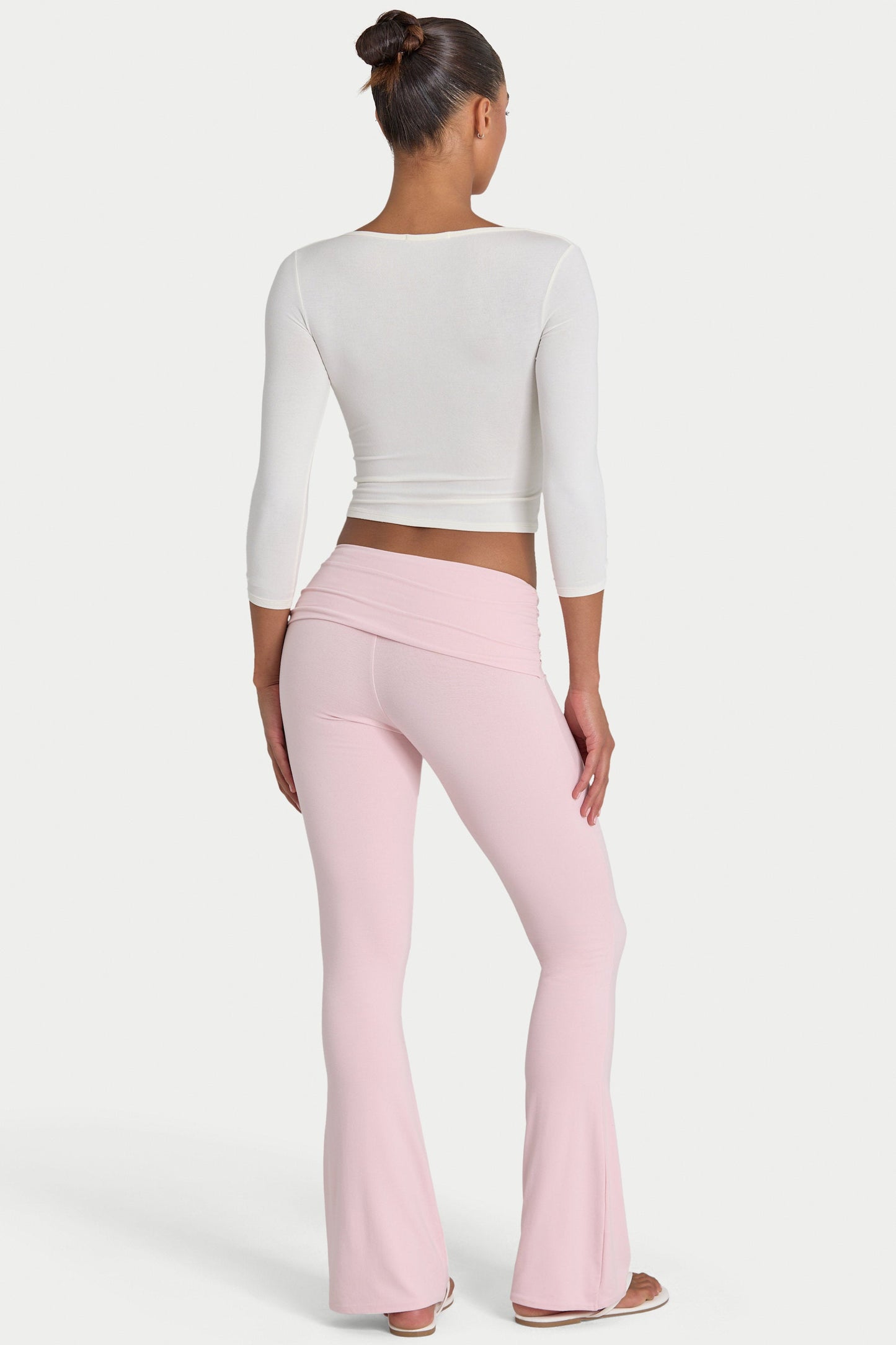 ButterCloud™ Flared Leggings in Blush