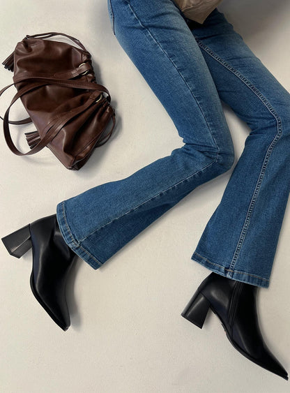 Billini Alania Square Toe Boots Black