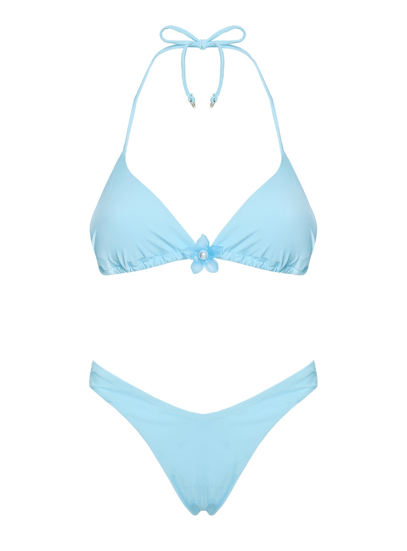 Calbira Cheeky Bikini Bottoms Blue