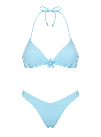 Calbira Cheeky Bikini Bottoms Blue