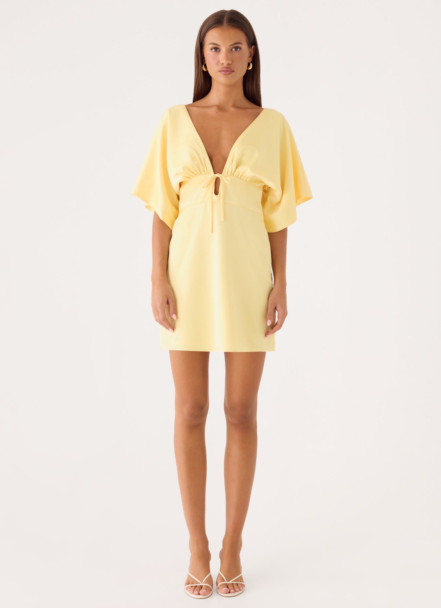 Love On You Mini Dress - Baby Yellow