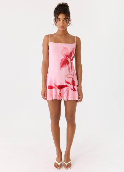Marisolana Mini Dress - Pink Petal