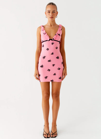 Milena Cami Mini Dress - Pink