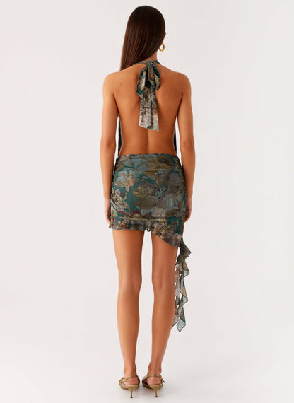 Samar Mini Dress - Vintage Blossom