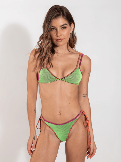 One One Swim Charolette Sumbawa Bikini Top