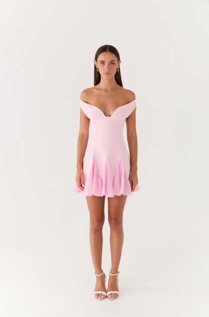 Runa Mini Dress - Pink