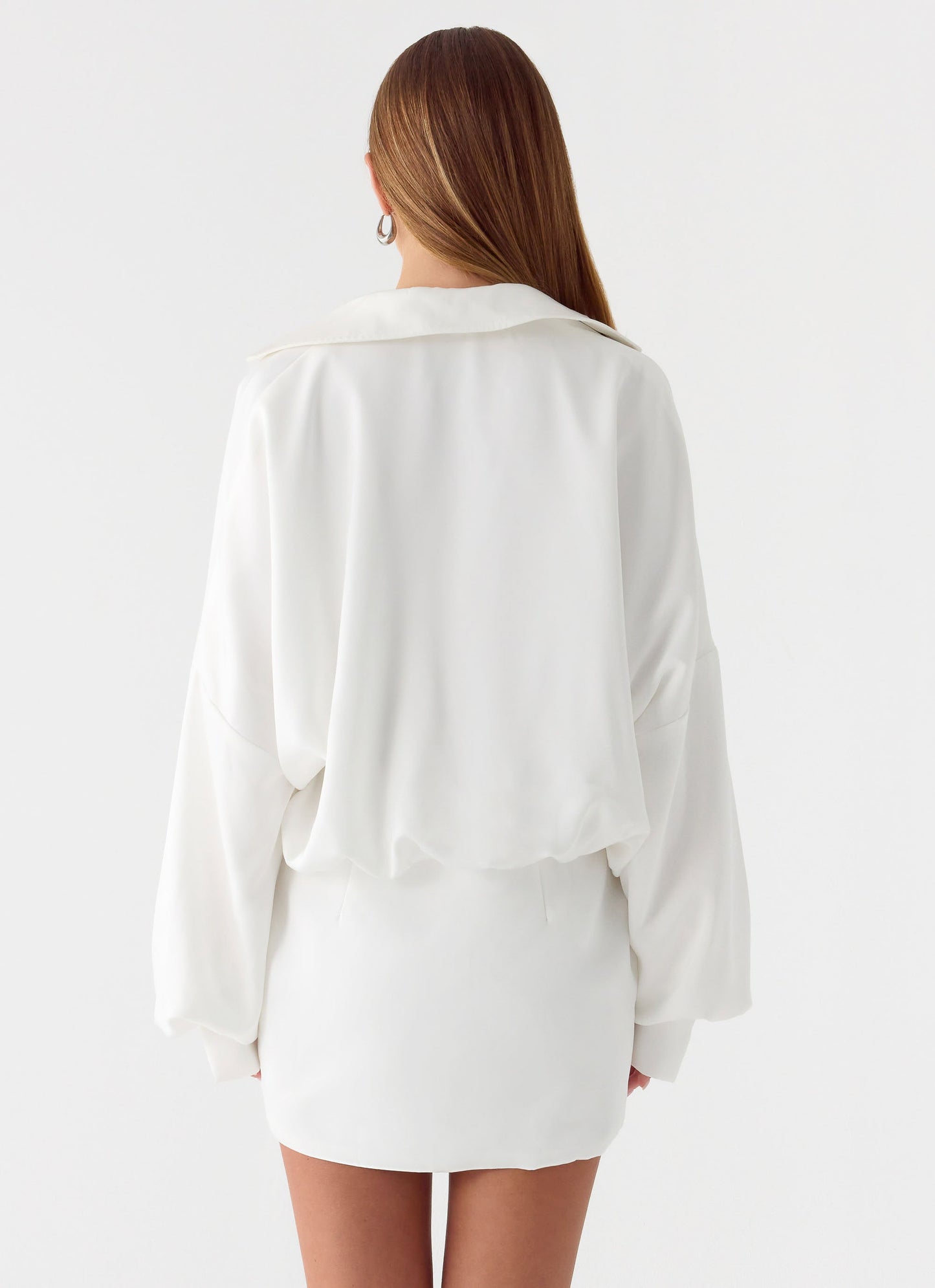 Thessaly Mini Dress - White