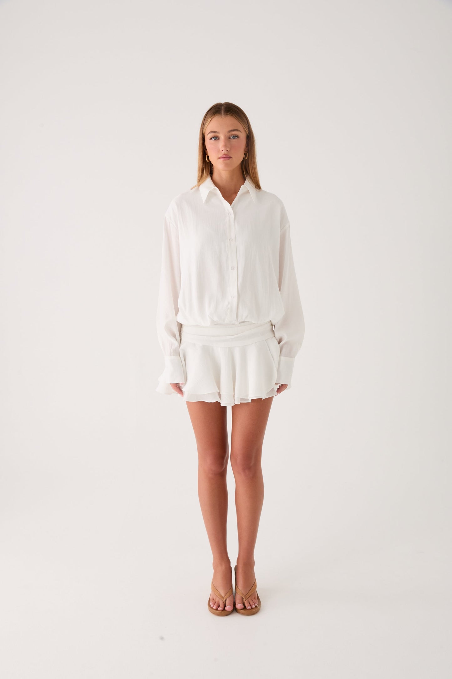 Tranter Mini Dress - White