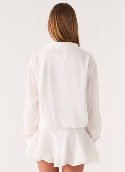 Tranter Mini Dress - White