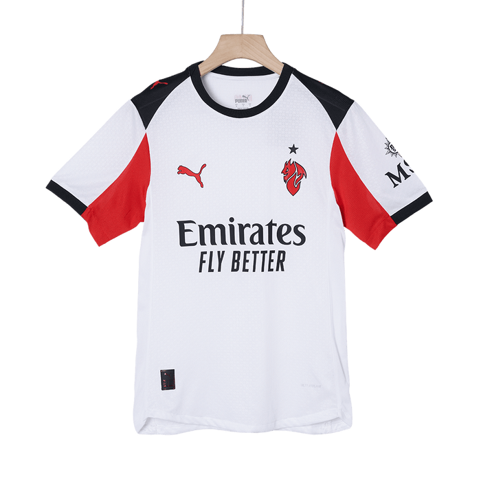 AC Milan Authentic Away Soccer Jersey 2025/26 White