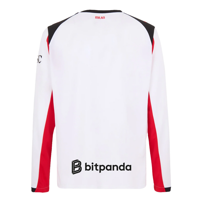 AC Milan Away Long Sleeve Soccer Jersey 2025/26