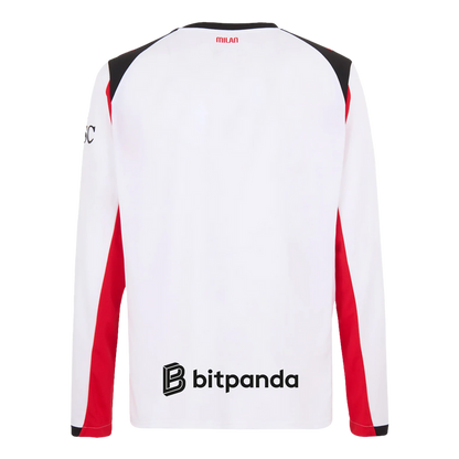 AC Milan Away Long Sleeve Soccer Jersey 2025/26