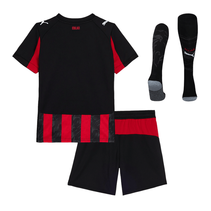 AC Milan Home Kids Soccer Jerseys Full Kit 2025/26