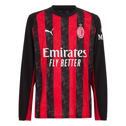 AC Milan Home Long Sleeve Jersey 2025/26