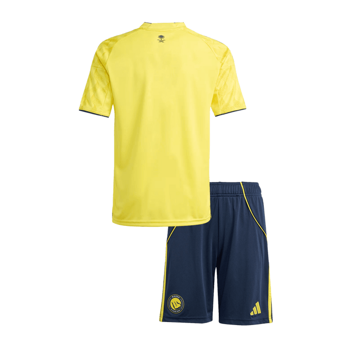Al Nassr Home Kids Soccer Jerseys Kit 2025/26