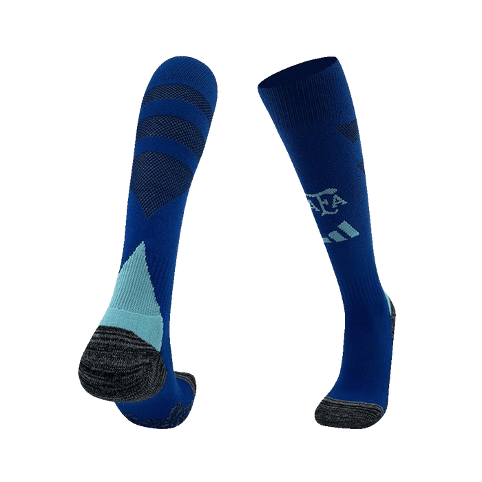 Argentina Away Soccer Socks 2024 Kids