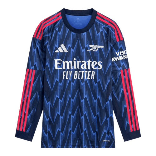Arsenal Away Long Sleeve Soccer Jersey 2025/26
