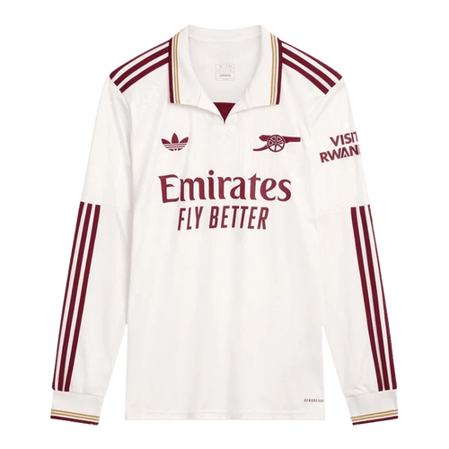 Arsenal Third Away Long Sleeve Soccer Jersey 2025/26